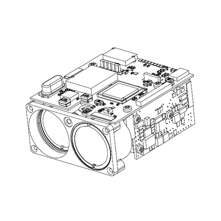 Модуль лазерного дальномера 30 Гц, 270 м